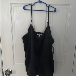 Nine West Black Sleeveless Camisole Top